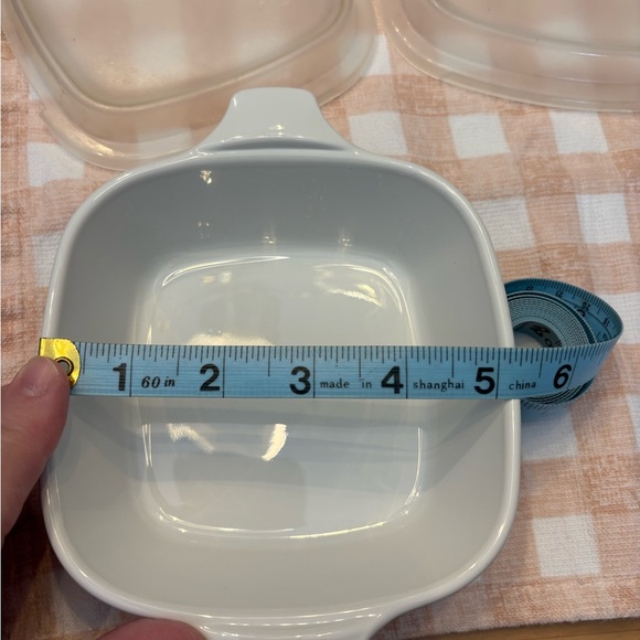 Corningware Petite White Ceramic Baking Dish with Handle - Picture 6 of 8